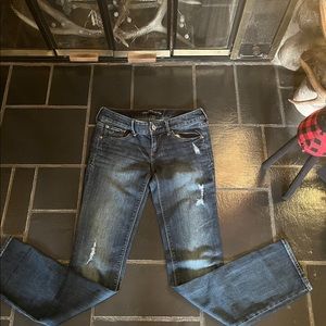 Express Stella low rise skinny jeans. Size 0r